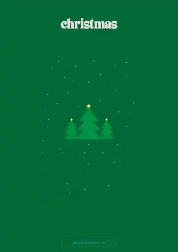 크리스마스 포스터