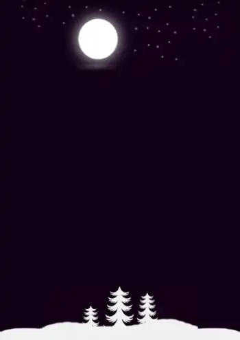 성탄절 밤 배경 포스터