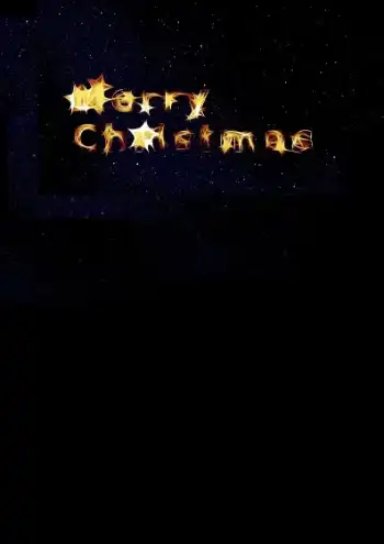 크리스마스 밤 배경 포스터