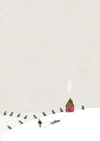 겨울풍경 포스터 : 1page