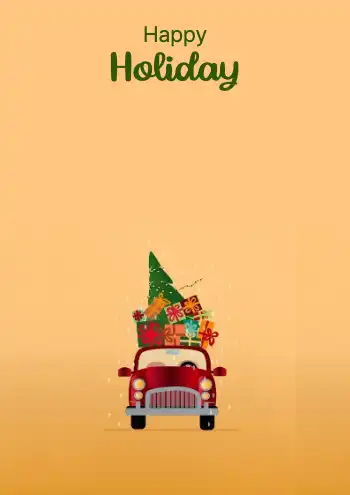 happy holiday : 1page