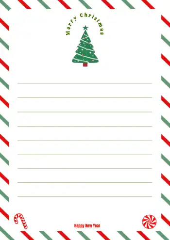 크리스마스 편지지