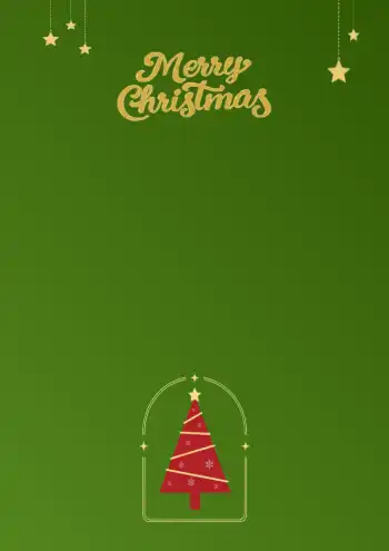 심플 크리스마스 배경 포스터