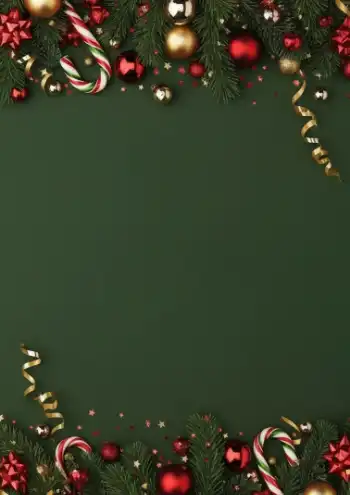 크리스마스 배경 포스터