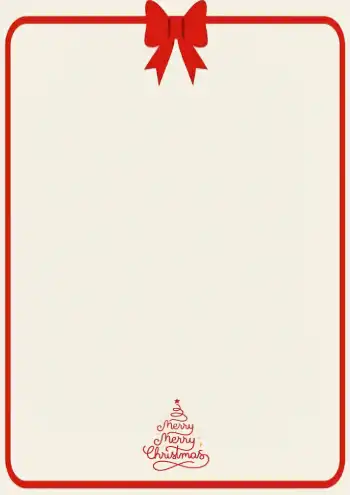 크리스마스 분위기 포스터 : 1page