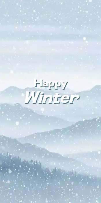 겨울배경 메세지