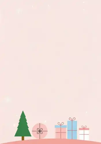 크리스마스 배경 포스터 : 1page